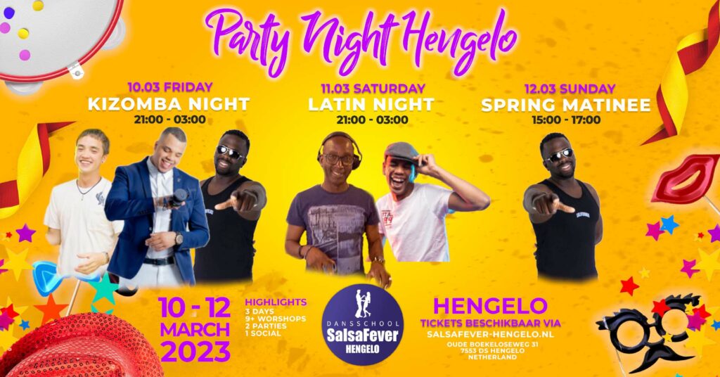 Weekend planning | Grand Opening Salsafever Hengelo 2 Salsafever hengelo salsa hengelo salsa lessen hengelo party planning web